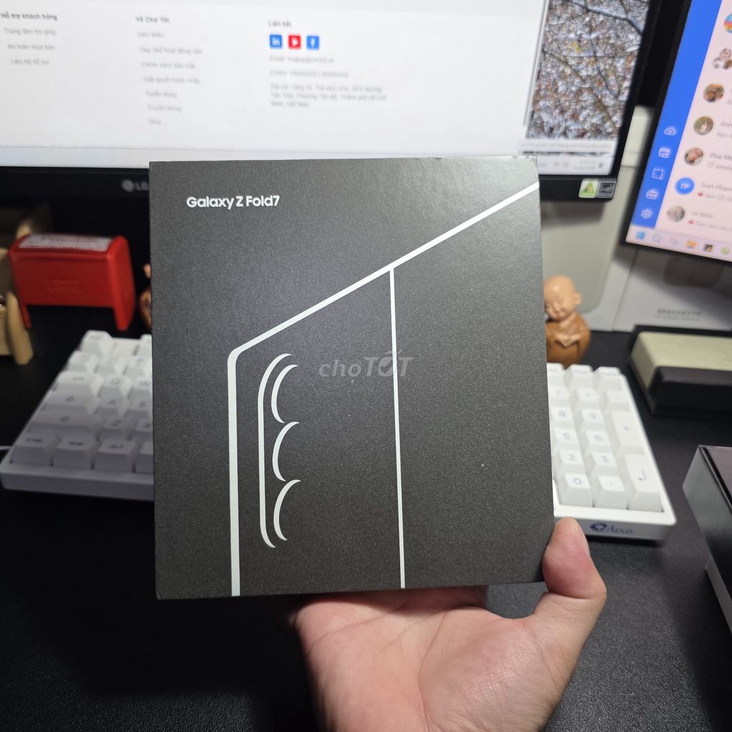 SSVN Z Fold 7 512GB Xanh Mới bh 12 tháng. Mua bán Điện thoại tại Quận Tân Phú Tp Hồ Chí Minh được đăng bởi Phạm Đình Duy hình 1