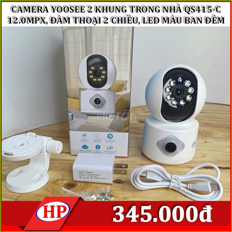 Camera an ninh Yoosee QS415-C Trắng. Mua bán Máy ảnh, Máy quay tại Quận Ninh Kiều Cần Thơ được đăng bởi PHƯỚC HIỆP hình 1