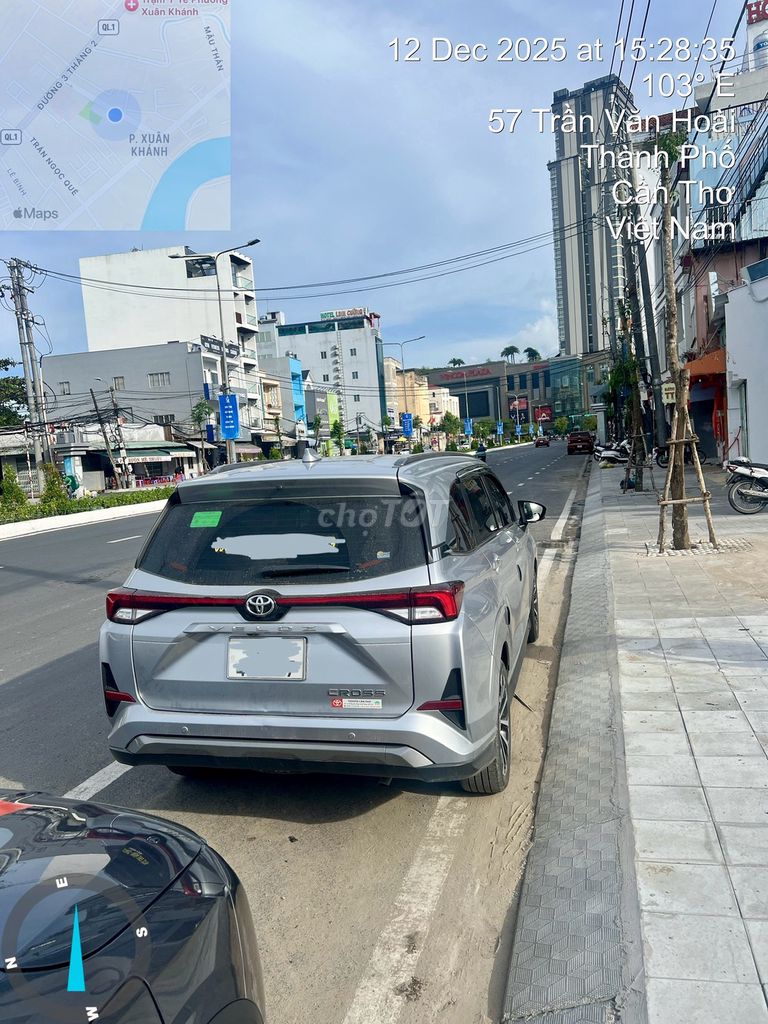 Toyota Veloz Cross Top 2024 Bạc 65.000 km. Mua bán Ô tô tại Huyện Thới Lai Cần Thơ được đăng bởi Long Vân hình 1
