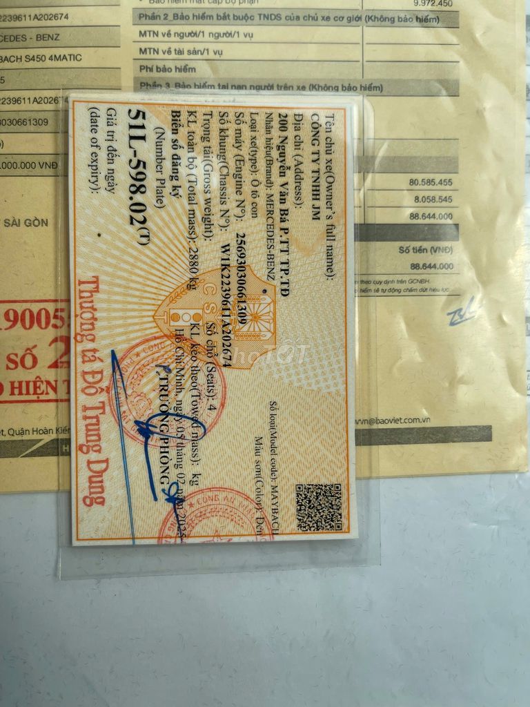 MAYBACH S450 SX 2022 - 8000KM. Mua bán Ô tô tại Thành phố Thủ Đức Tp Hồ Chí Minh được đăng bởi DƯƠNG MINH KHA hình 15