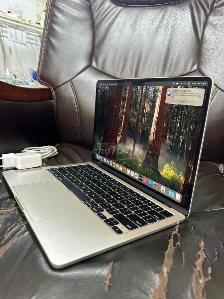 Apple Macbook Air M2 16GB/256GB Vàng. Mua bán Laptop tại Quận 7 Tp Hồ Chí Minh được đăng bởi mrlao hình 1
