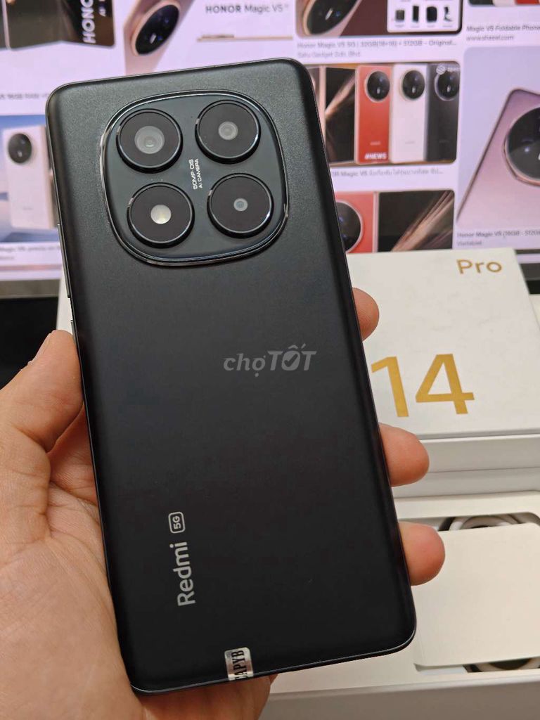 Xiaomi Redmi Note 14 Pro 12GB/256GB Đen. Mua bán Điện thoại tại Quận Hà Đông Hà Nội được đăng bởi Tài hình 1