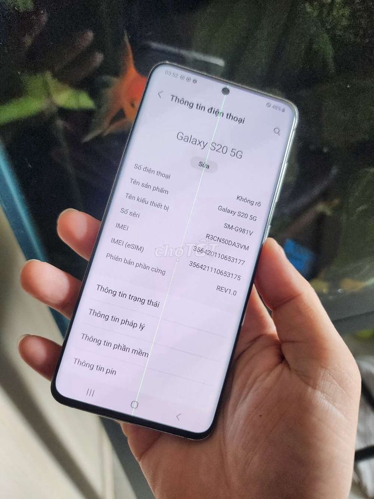 Samsung S20 5G. Mua bán Điện thoại tại Quận 8 Tp Hồ Chí Minh được đăng bởi Phan Minh Tân hình 2