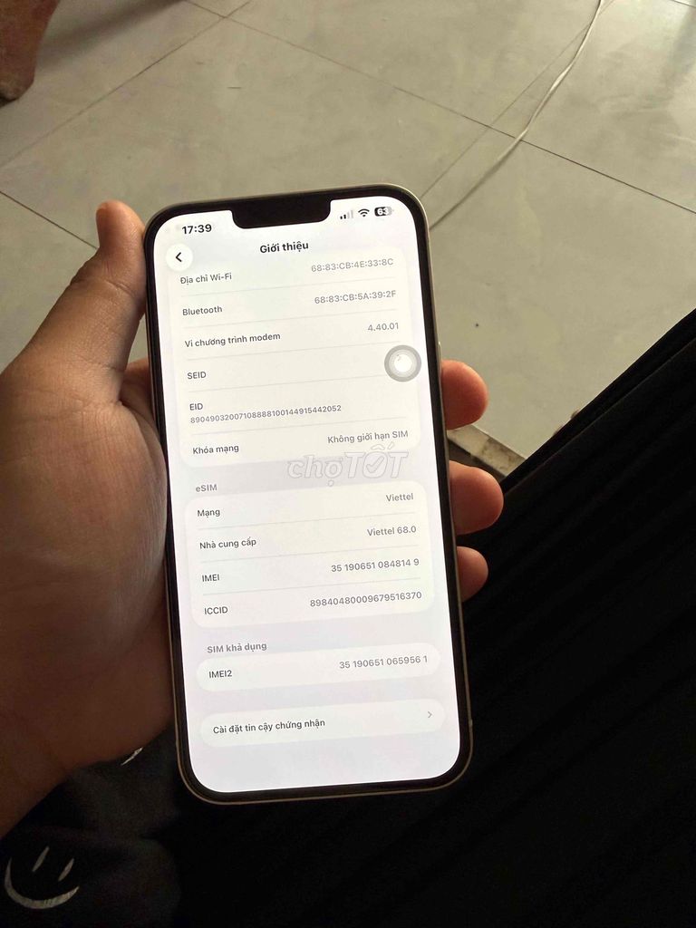 iPhone 14 Plus 128GB Hồng Quốc Tế. Mua bán Điện thoại tại Huyện Tam Bình Vĩnh Long được đăng bởi Hoang Phuc hình 1