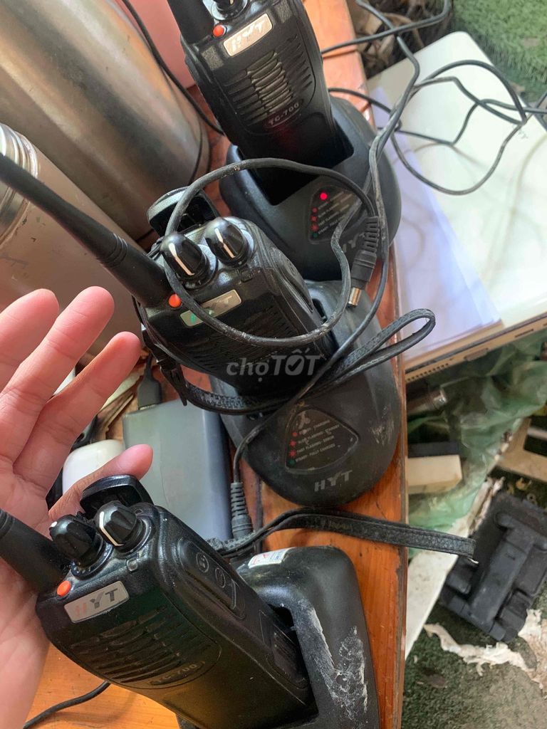 Bộ đàm HYT TC-700 màu Đen