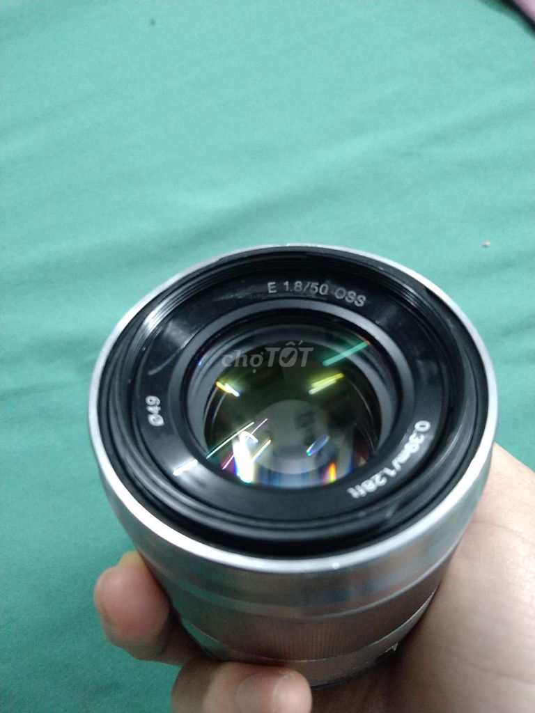 Ống kính Sony 50mm f1.8 OSS Bạc ngàm E Sony. Mua bán Máy ảnh, Máy quay tại Quận Long Biên Hà Nội được đăng bởi khanh nguyen hình 1