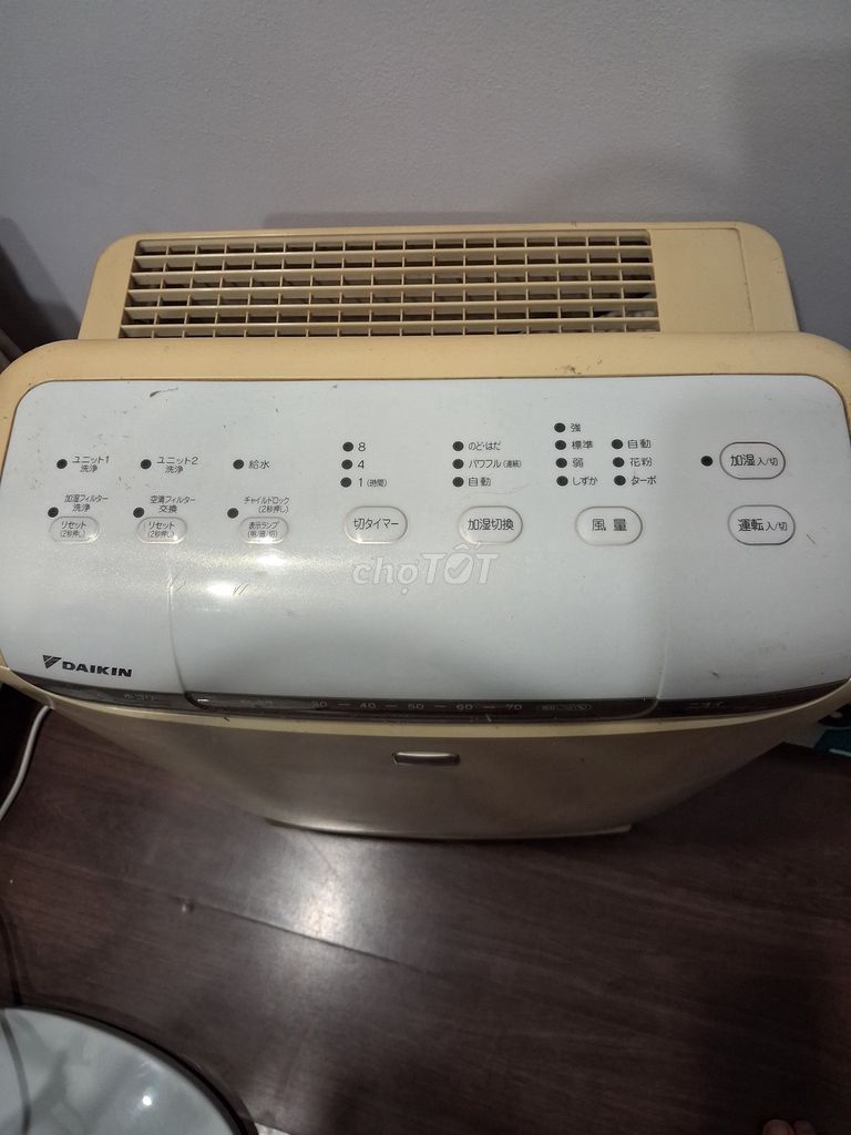 Máy lọc không khí Daikin Vàng kem Nhật Bản. Mua bán Nội thất, đồ gia dụng khác tại Thành phố Thủ Đức Tp Hồ Chí Minh được đăng bởi Trần Thị Bích Hà hình 1