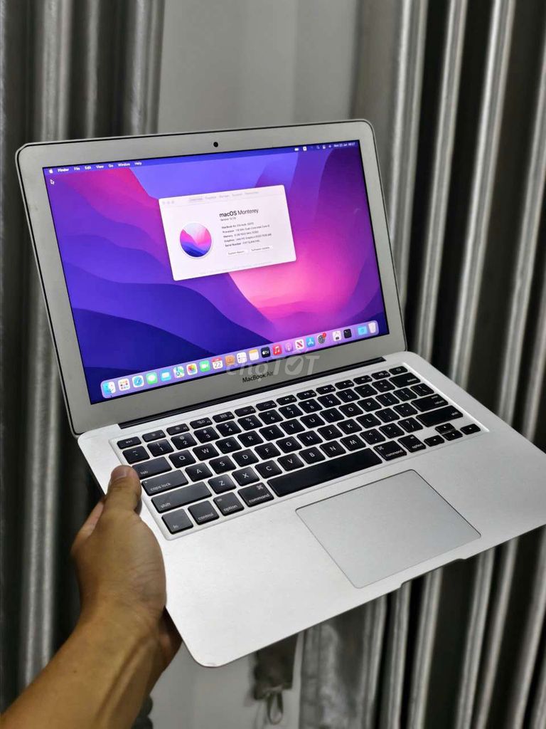 Apple MacBook Air 2017 Bạc Like New. Mua bán Laptop tại Quận Bình Tân Tp Hồ Chí Minh được đăng bởi Huỳnh văn lộc hình 1