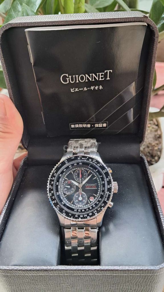 Đồng hồ GUIONNET Flight Timer Chronograph Full hộp. Mua bán Đồng hồ tại Quận Hồng Bàng Hải Phòng được đăng bởi Đồng Hồ Si Tuyển Trường Đạt hình 1