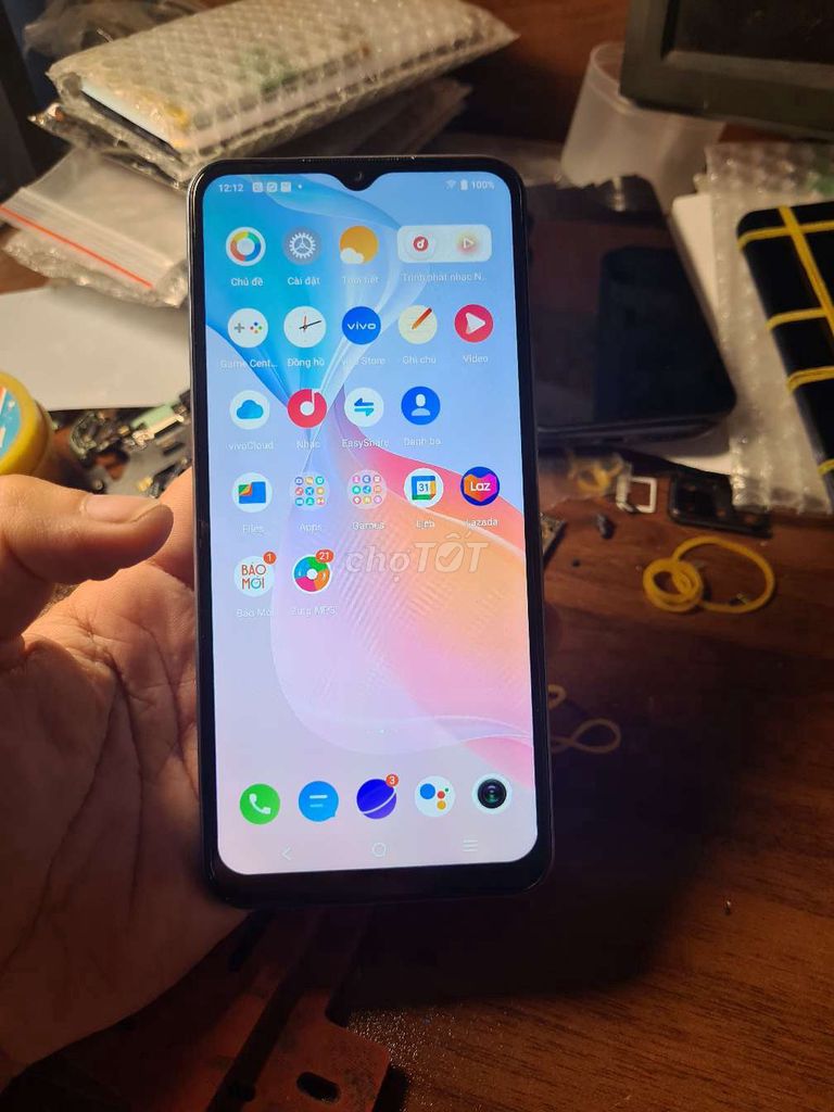 Vivo Y21 4GB/64GB Xanh. Mua bán Điện thoại tại Huyện Mỏ Cày Bắc Bến Tre được đăng bởi Nguyễn hoàng thiện  hình 1