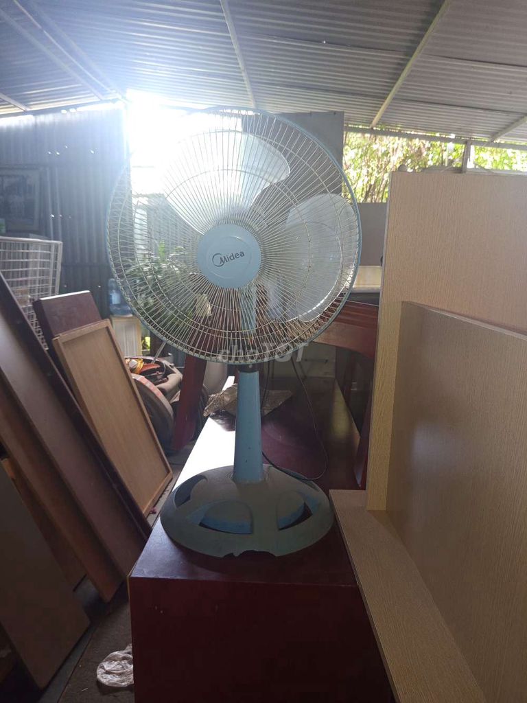 Quạt điện Midea Xanh nhạt. Mua bán Quạt tại Quận Bắc Từ Liêm Hà Nội được đăng bởi Khiên Nguyễn hình 1