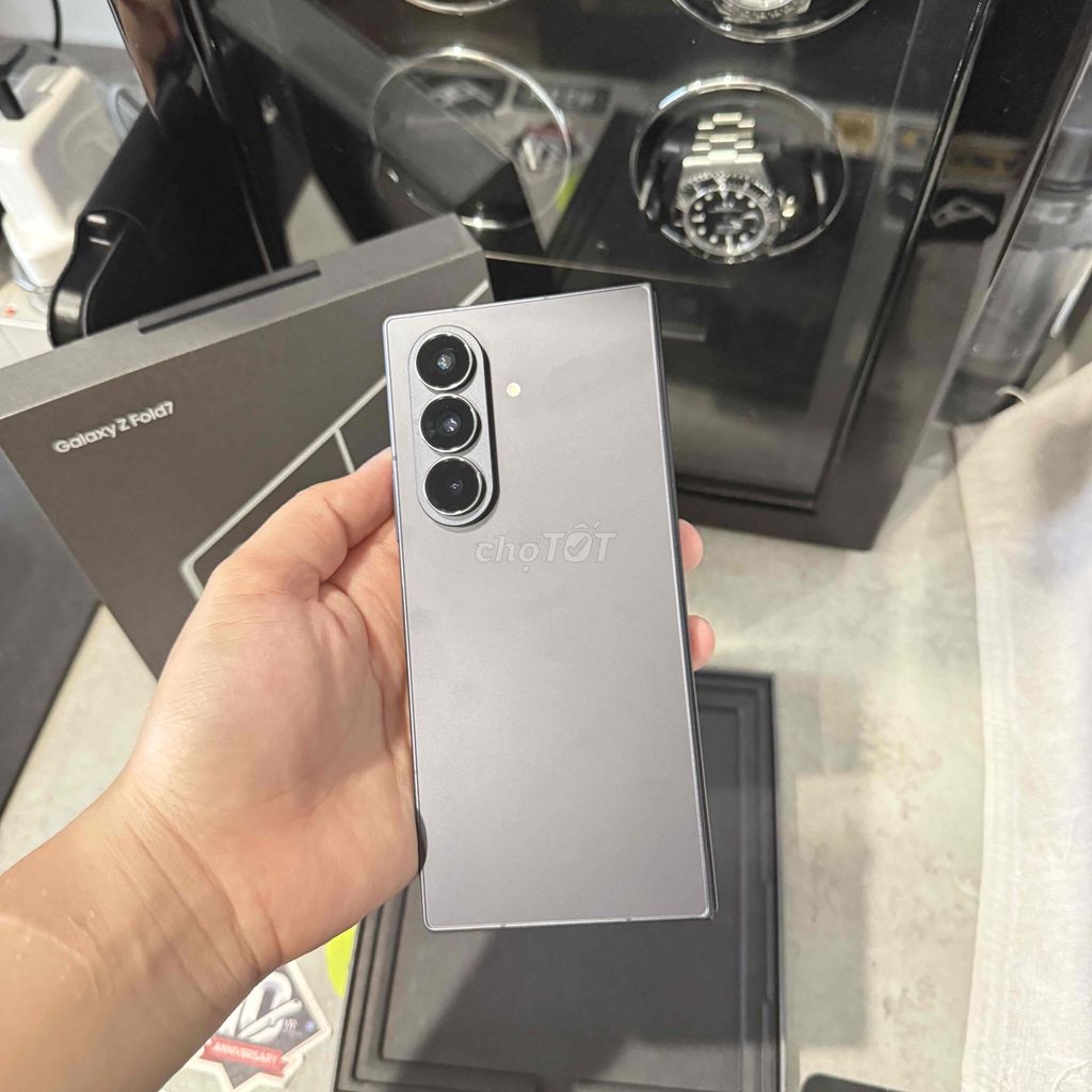 Samsung Galaxy Z Fold 7 5G 512GB Đen 98.5%. Mua bán Điện thoại tại Quận Nam Từ Liêm Hà Nội được đăng bởi Thu Trương hình 1