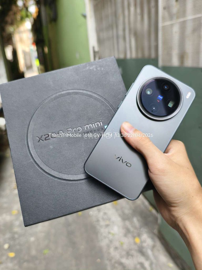 Vivo X200 Pro Mini Đen 16/512 fullbox nội địa. Mua bán Điện thoại tại Quận Gò Vấp Tp Hồ Chí Minh được đăng bởi Thanh Tri hình 1