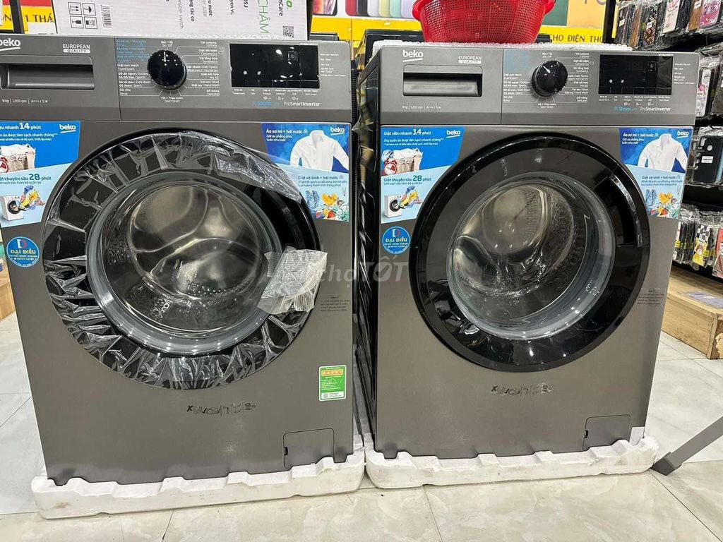 Máy giặt hàng trưng bày chưa sử dụng