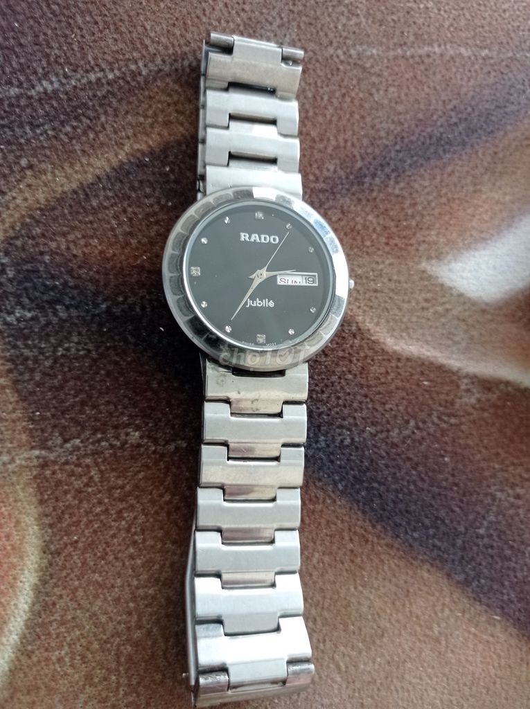 Đồng hồ Rado nam Kim loại Bạc Đen. Mua bán Đồng hồ tại Quận 8 Tp Hồ Chí Minh được đăng bởi Lê quang huy hình 1