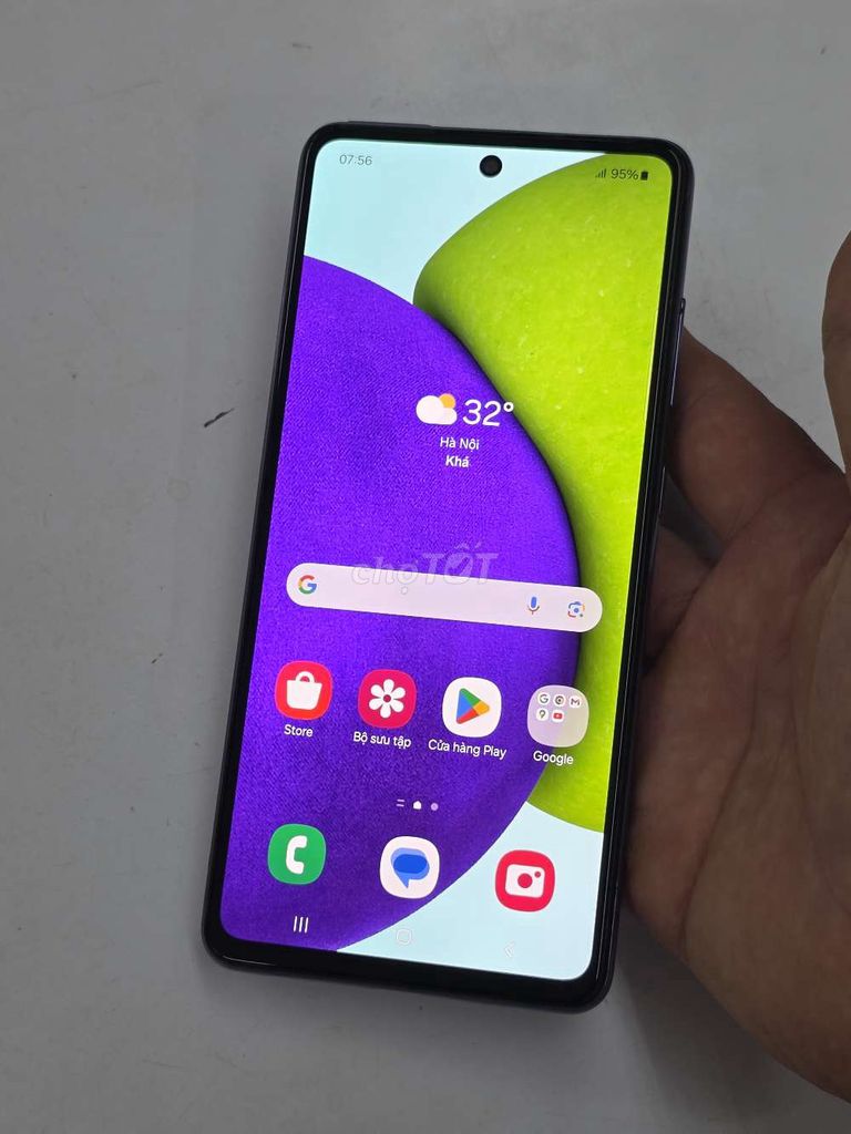 Samsung Galaxy A52 ram8/128GB Tím đep. Mua bán Điện thoại tại Quận Cầu Giấy Hà Nội được đăng bởi chú Hùng 60t 163HQV hình 1