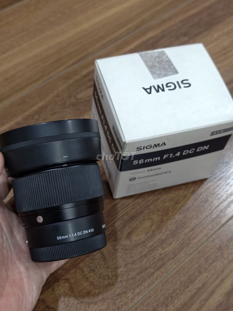 Ống kính Sigma 56mm f1.4 DC DN Đen. Mua bán Máy ảnh, Máy quay tại Quận Hoàng Mai Hà Nội được đăng bởi Toàn hình 1