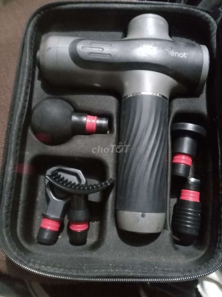 Máy massage cầm tay CRENOT Therap M5 Đen. Mua bán Nội thất, đồ gia dụng khác tại Huyện Củ Chi Tp Hồ Chí Minh được đăng bởi sưu tầm cần thanh lý  hình 1