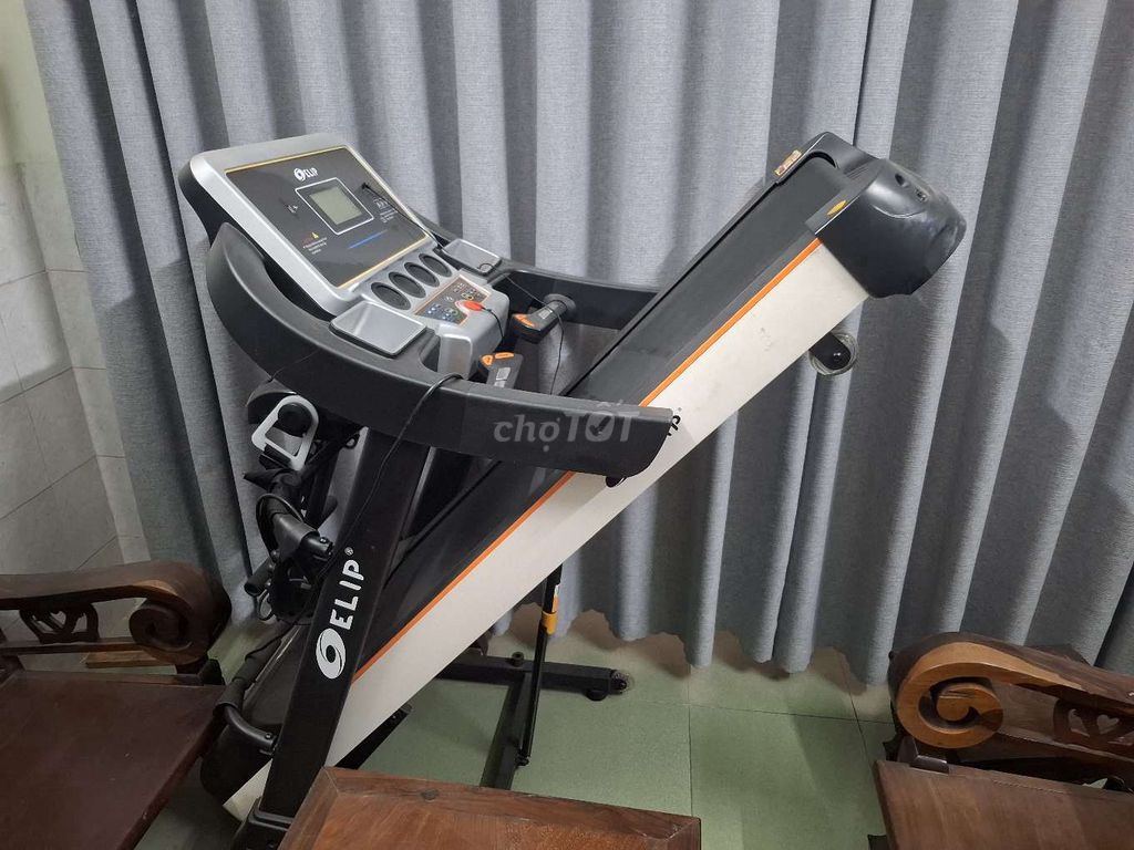Máy chạy bộ ELIP TABATA Đen, Trắng, Cam