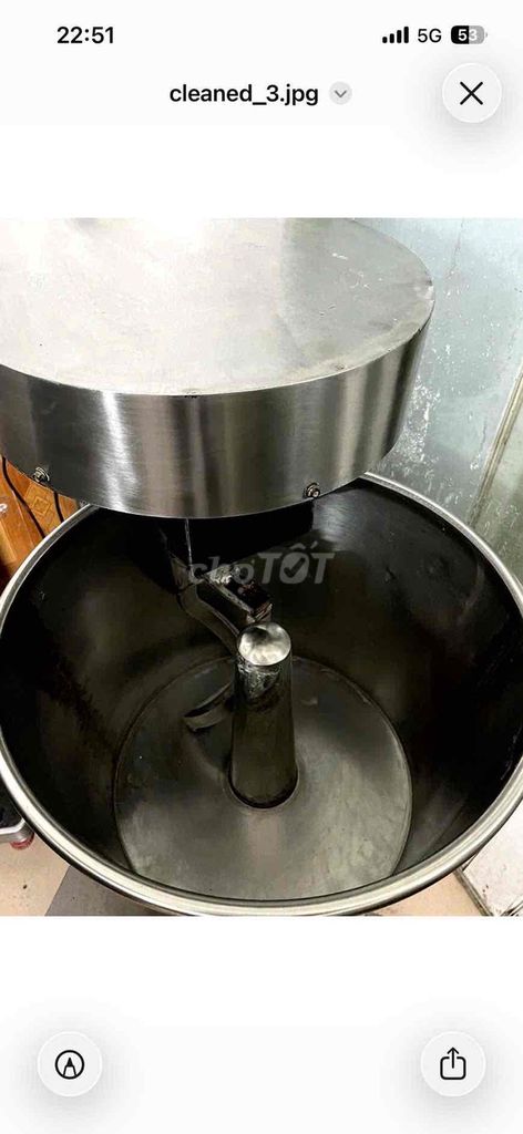 Máy trộn bột công nghiệp Inox. Mua bán Bếp, lò, đồ điện nhà bếp tại Quận Ngũ Hành Sơn Đà Nẵng được đăng bởi Thanh Điệp hình 1