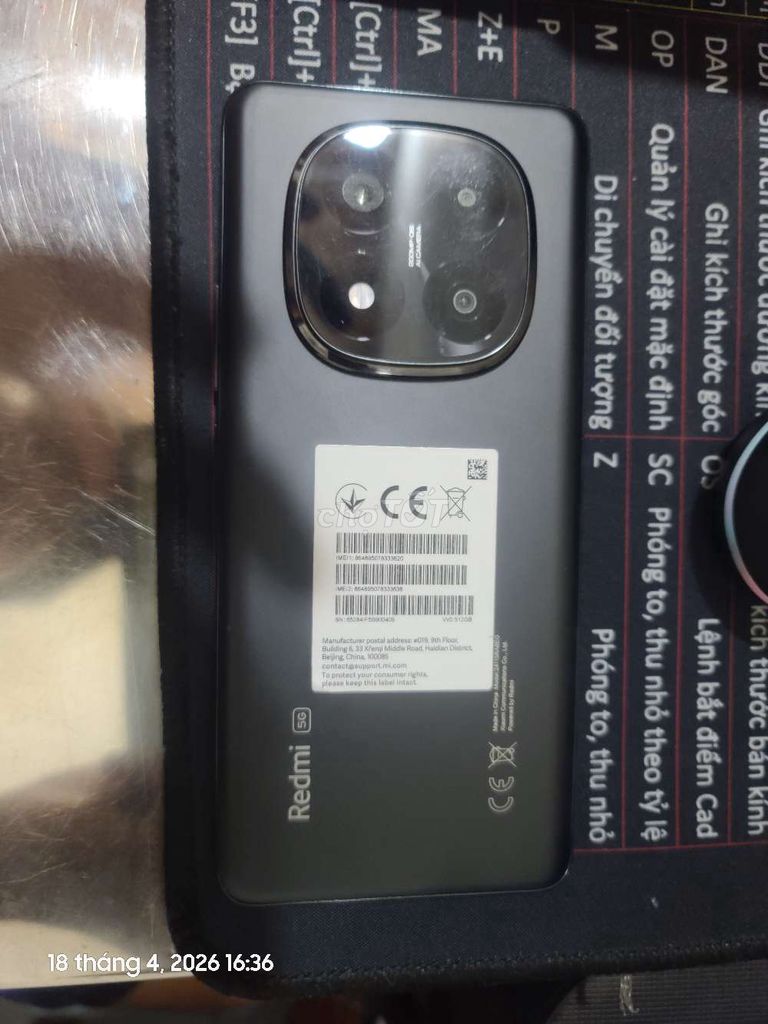 Xiaomi Redmi Note 14 Pro 5G Đen. Mua bán Điện thoại tại Huyện Phù Cát Bình Định được đăng bởi Vỹ Nguyen hình 1