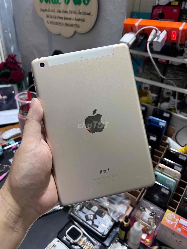 ipad mini 3 64g nguyên zin wifi+4g