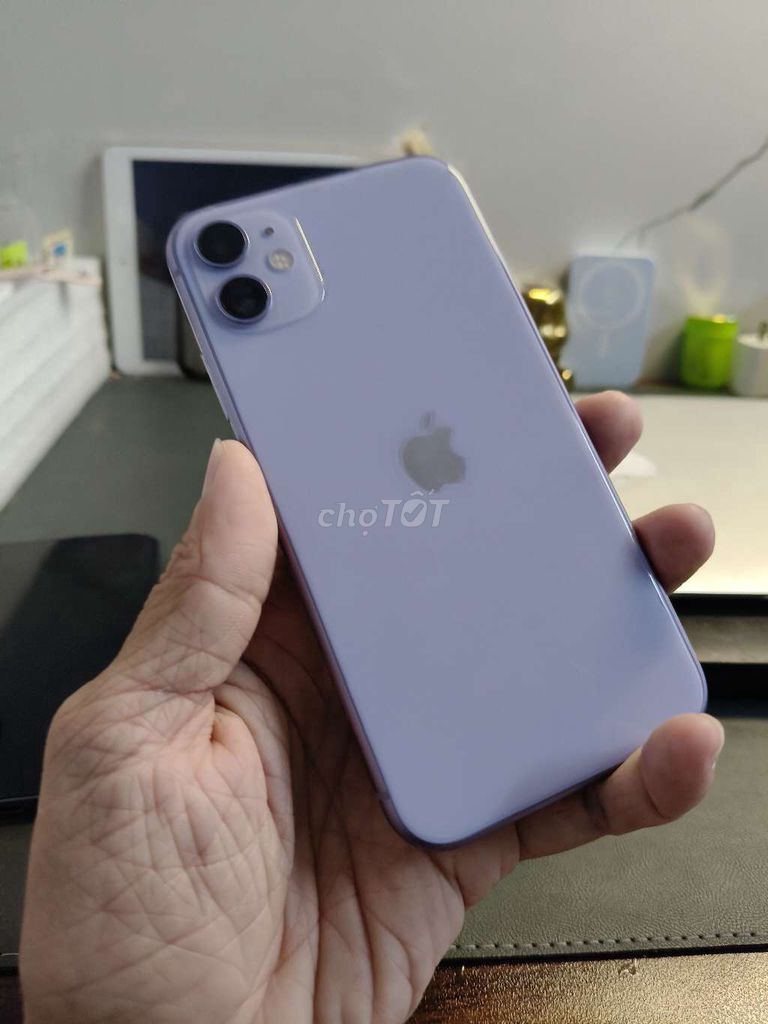 Apple iPhone 11 64GB Tím Đã sử dụng. Mua bán Điện thoại tại Quận Bình Thạnh Tp Hồ Chí Minh được đăng bởi HStore hình 1