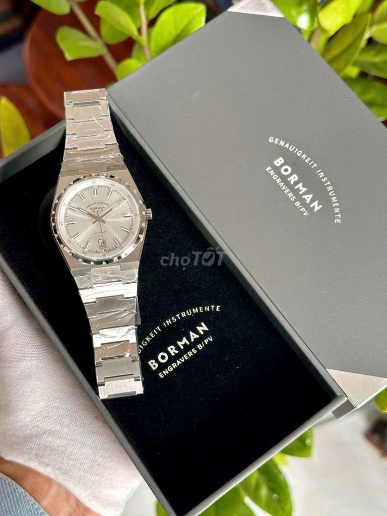 Đồng hồ Borman Automatic Nam Thép không gỉ Bạc. Mua bán Đồng hồ tại Quận Thanh Khê Đà Nẵng được đăng bởi Thi Thanh  hình 1