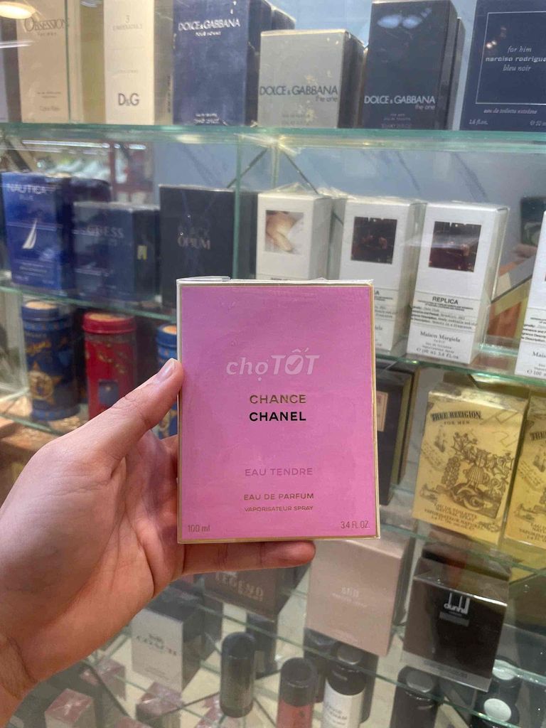 Nước hoa Chanel Chance Eau Tendre Nữ 100ml. Mua bán Nước hoa tại Huyện Vĩnh Lợi Bạc Liêu được đăng bởi Lâm thiên đường hàng hiệu hình 1