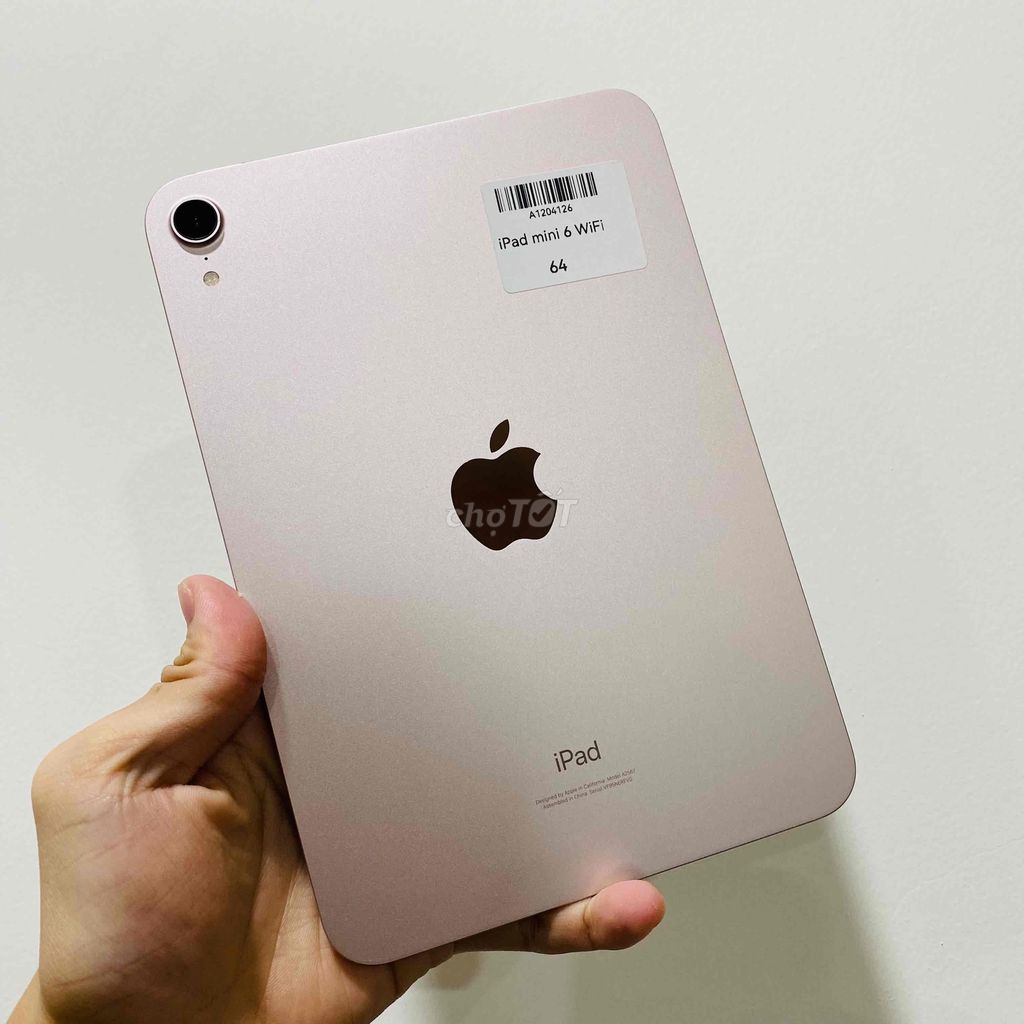 iPad Mini 6 64GB Wifi Màu Pink Máy 99% Pin 91%