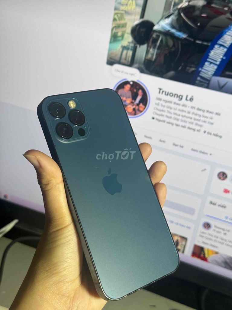 iphone 12pro xanh nguyên bản - full chức năng. Mua bán Điện thoại tại Quận Thanh Khê Đà Nẵng được đăng bởi BÔN APPLE 19 Bàu Hạc 3 hình 1