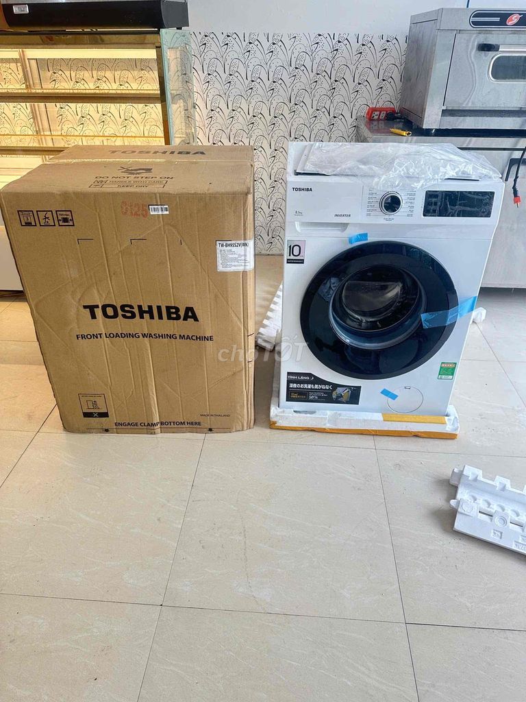 máy giặt toshiba inverter 8.5kg con bh