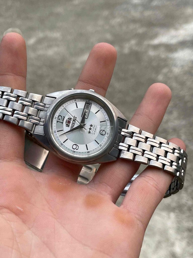 Đồng hồ Orient Nam Bạc. Mua bán Đồng hồ tại Quận Bắc Từ Liêm Hà Nội được đăng bởi Đồng Hồ Lướt hình 1