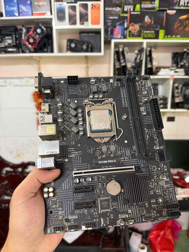 Combo MSI H510M + i5 11400F. Mua bán Linh kiện (RAM, Card...) tại Huyện Hóc Môn Tp Hồ Chí Minh được đăng bởi Thanh Tâm hình 1