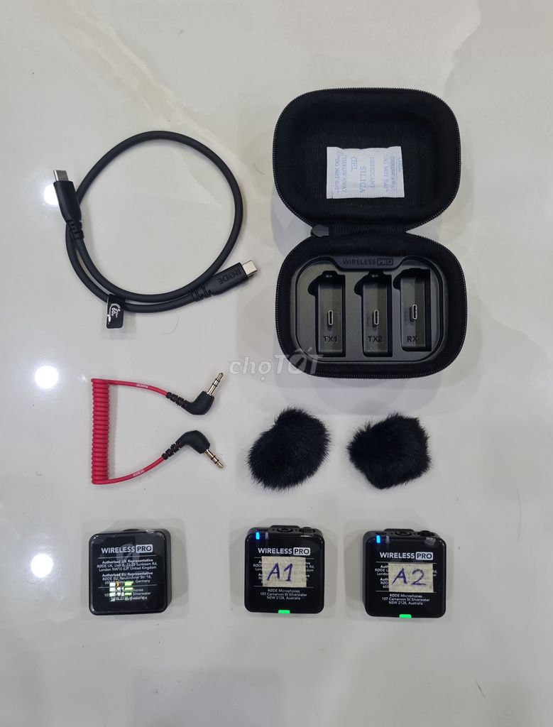 Micro không dây Rode Wireless Pro & Lavalier 2. Mua bán Tivi, Âm thanh tại Quận 7 Tp Hồ Chí Minh được đăng bởi Huy Bui hình 1