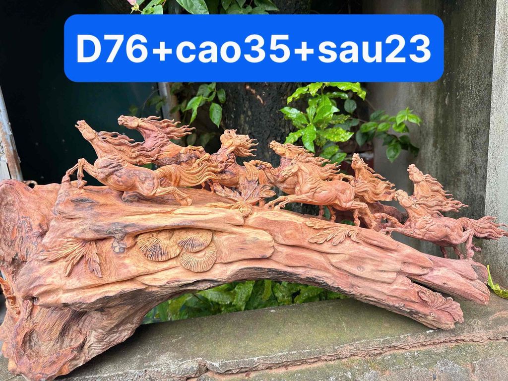 Tượng điêu khắc Gỗ cẩm D76 x C35 x S23. Mua bán Đồ sưu tầm, đồ cổ tại Huyện Bình Giang Hải Dương được đăng bởi MR Thanh hình 1