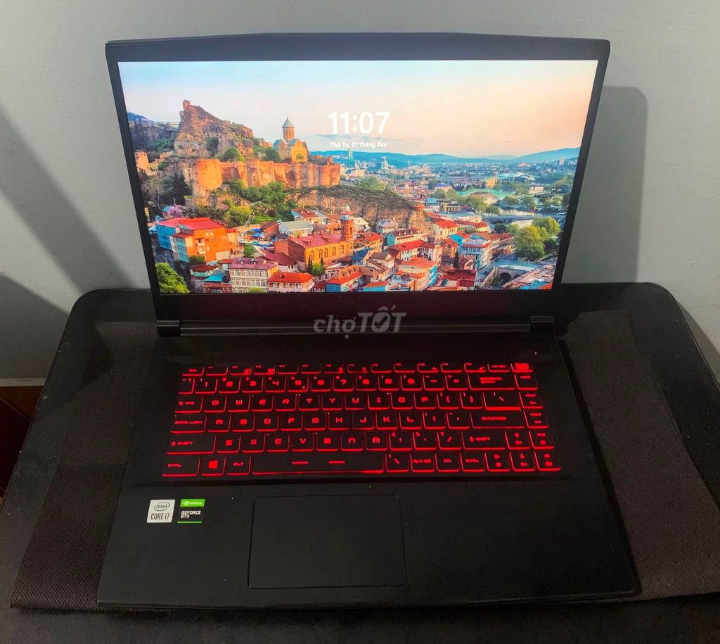 MSI GF63 10SC I7 10750H 8GB/512GB GTX1650 Đen. Mua bán Laptop tại Huyện Long Thành Đồng Nai được đăng bởi Trí Thành hình 1