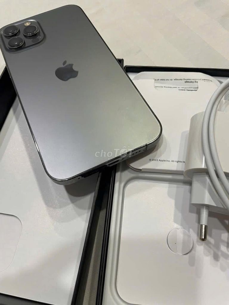 Iphone 12pro max 128Gray qte màn chính hãng