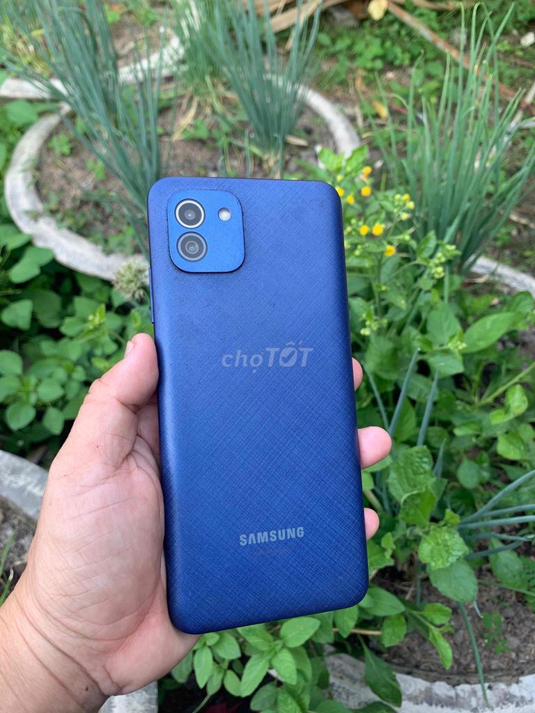 Samsung A03 32GB Xanh. Mua bán Điện thoại tại Huyện Vũng Liêm Vĩnh Long được đăng bởi Vũg liêm nè hình 1