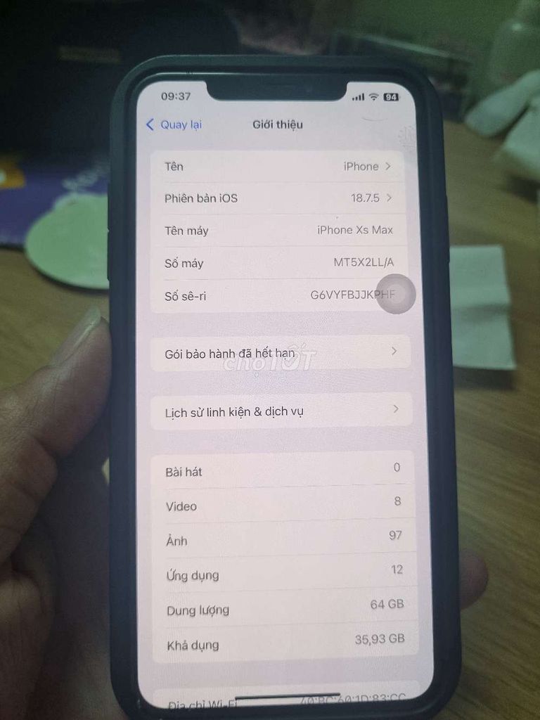 Apple iPhone Xs Max 64GB Vàng Đã dùng. Mua bán Điện thoại tại Quận Ba Đình Hà Nội được đăng bởi văn hoàng hình 1