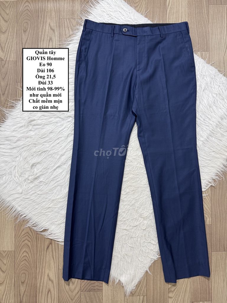 Quần tây GIOVIS HOMME Nam Xanh navy. Mua bán Quần áo tại Huyện Châu Thành Tiền Giang được đăng bởi BI ĐỒ SI HIỆU CHÍNH HÃNG hình 1
