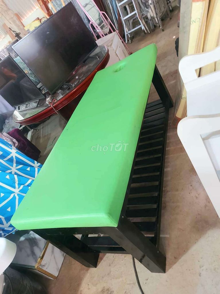 THANH LÝ GIƯỜNG SPA CHÂN GỖ NẶNG XỊN MỚI ĐẸP. Mua bán Đồ chuyên dụng, Giống nuôi trồng tại Thành phố Đồng Xoài Bình Phước được đăng bởi CHỢ ĐỒ CŨ TIẾN DŨNG hình 7