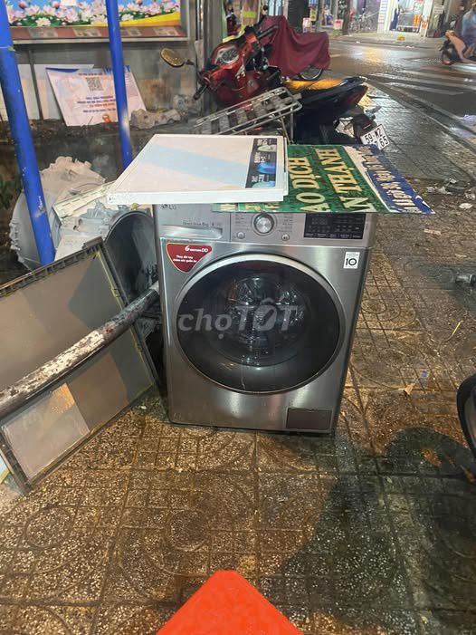 Máy giặt LG 8kg Bạc. Mua bán Máy giặt tại Quận 11 Tp Hồ Chí Minh được đăng bởi Hội Đồ Điện Tử hình 1