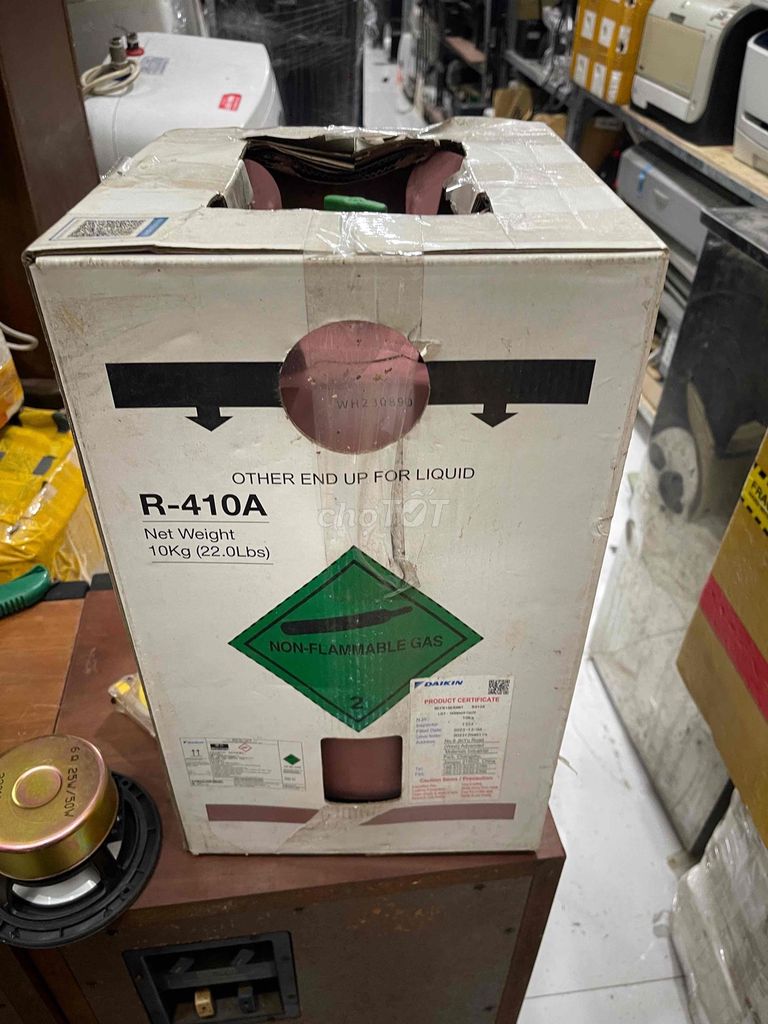 Vỏ bình gas Daikin R-410A Hồng 10kg. Mua bán Nội thất, đồ gia dụng khác tại Quận Phú Nhuận Tp Hồ Chí Minh được đăng bởi  Bông Lê chuyên sỉ và lẻ âm thanh Nhật Mỹ hình 1
