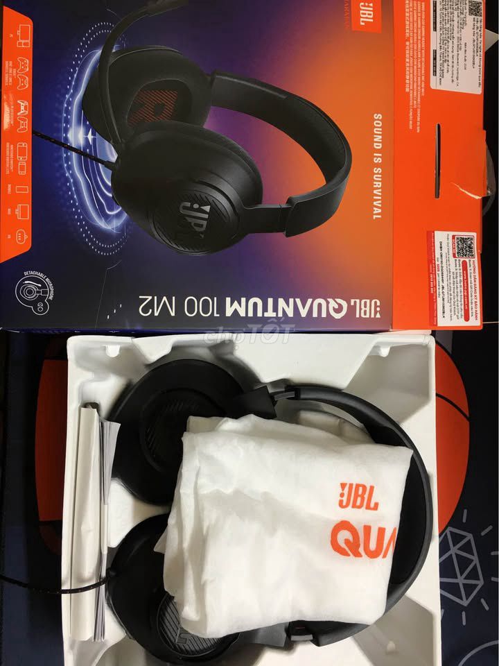 Tai nghe JBL Quantum 100 M2 Đen. Mua bán Tivi, Âm thanh tại Quận Hồng Bàng Hải Phòng được đăng bởi Hưng Đoàn hình 1