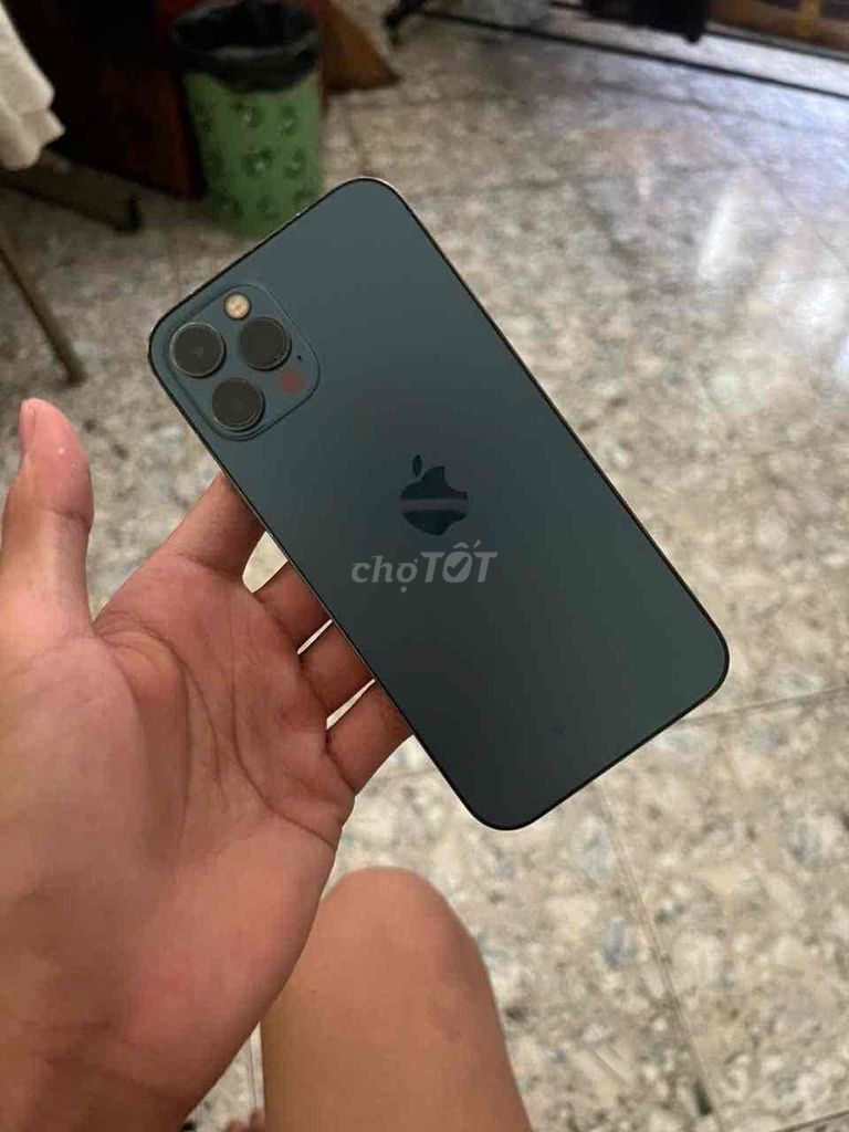 iPhone 12 Pro Max 256GB Xanh. Mua bán Điện thoại tại Quận Long Biên Hà Nội được đăng bởi Chu Bá Khải hình 1