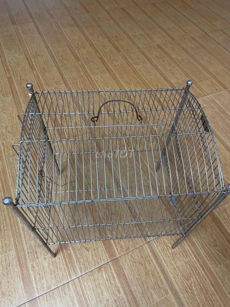 Chuồng thú cưng Inox nhỏ đã sử dụng. Mua bán Phụ kiện, Thức ăn, Dịch vụ tại Quận Thanh Xuân Hà Nội được đăng bởi P N Ngọc hình 1