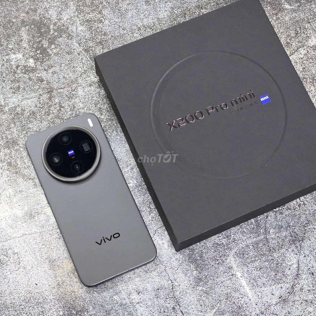 Vivo X200 Pro Mini 5G 256GB Đen. Mua bán Điện thoại tại Quận Thanh Khê Đà Nẵng được đăng bởi Tú MB hình 1