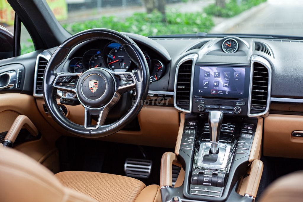 Porsche Cayenne 3.0 V6 Platinum 2017 Nâu. Mua bán Ô tô tại Thành phố Thủ Đức Tp Hồ Chí Minh được đăng bởi H2T Auto hình 13