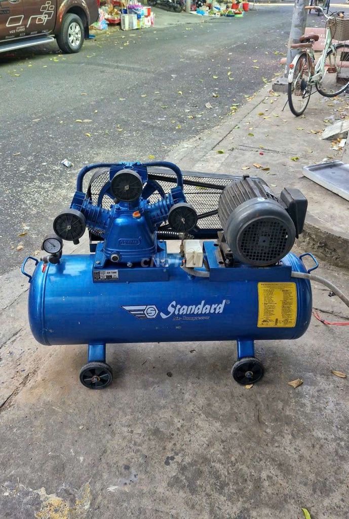 Máy bơm hơi Standard 90L 3HP Xanh. Mua bán Đồ chuyên dụng, Giống nuôi trồng tại Quận Tân Phú Tp Hồ Chí Minh được đăng bởi  Kiều  hình 1